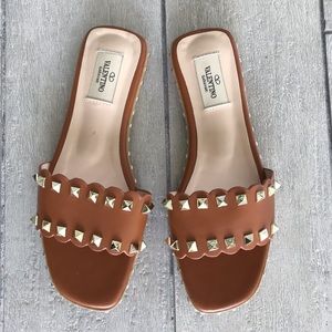 Rockstud Slide Sandals Size 38